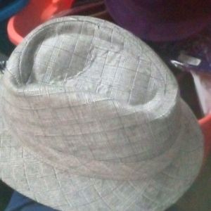 Gray gray hat